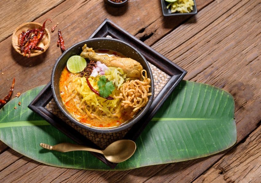 Thailändisches Curry Khao Soy
