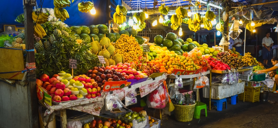 Markt in Thailand