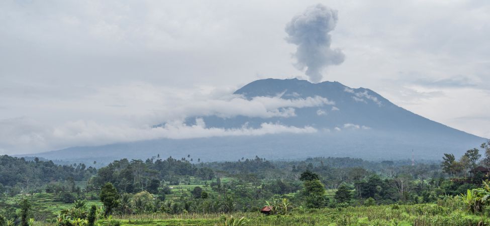 Der Gunung Agung ist der höchste Vulkan auf Bali