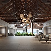 Lobby - Avani + Barbaron Seychelles Resort (Modellbild) 