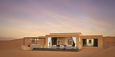 Signature Pool Villa Außenansicht - The Ritz-Carlton, Al Wadi Desert