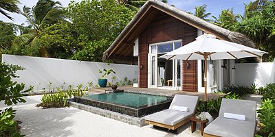 Sunset Beach Villa mit Pool - Sirru Fen Fushi