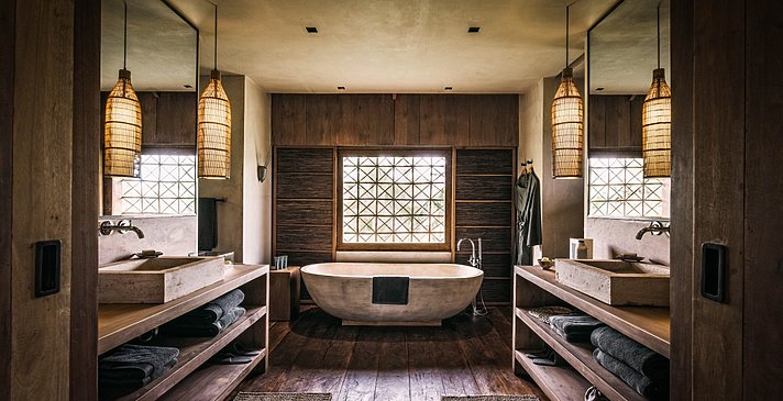 Badezimmer - Villa - Phum Baitang