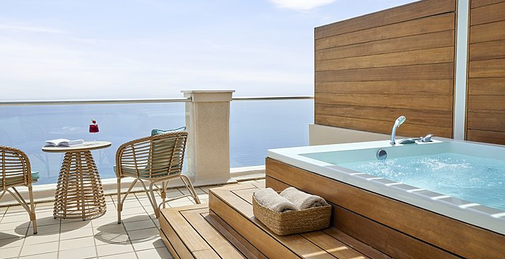 Junior Suite Grand Terrace with Whirlpool Sea View - MarBella, Mar-Bella Collection