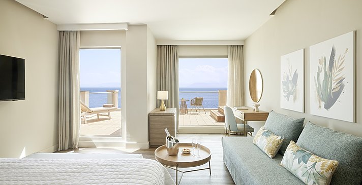 Junior Suite Grand Terrace with Whirlpool Sea View - MarBella, Mar-Bella Collection