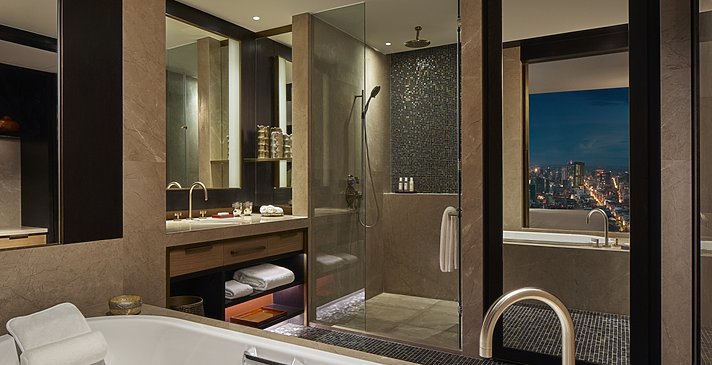 Badezimmer - Rosewood Phnom Penh