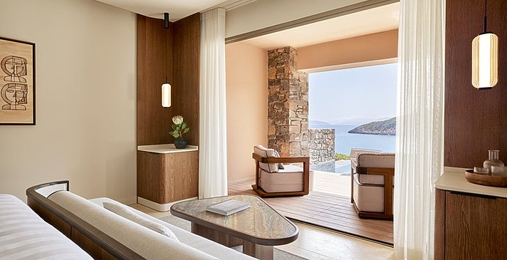 The Collection Premium 1 BR Suite Sea View Private Pool - Daios Cove